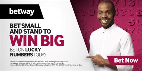 How To Win With Betway on Lucky Numbers, Casino and Soccer Betting.